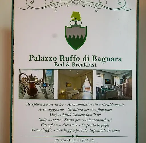 Palazzo Ruffo Di Bagnara Alojamento de Acomodação e Pequeno-almoço
